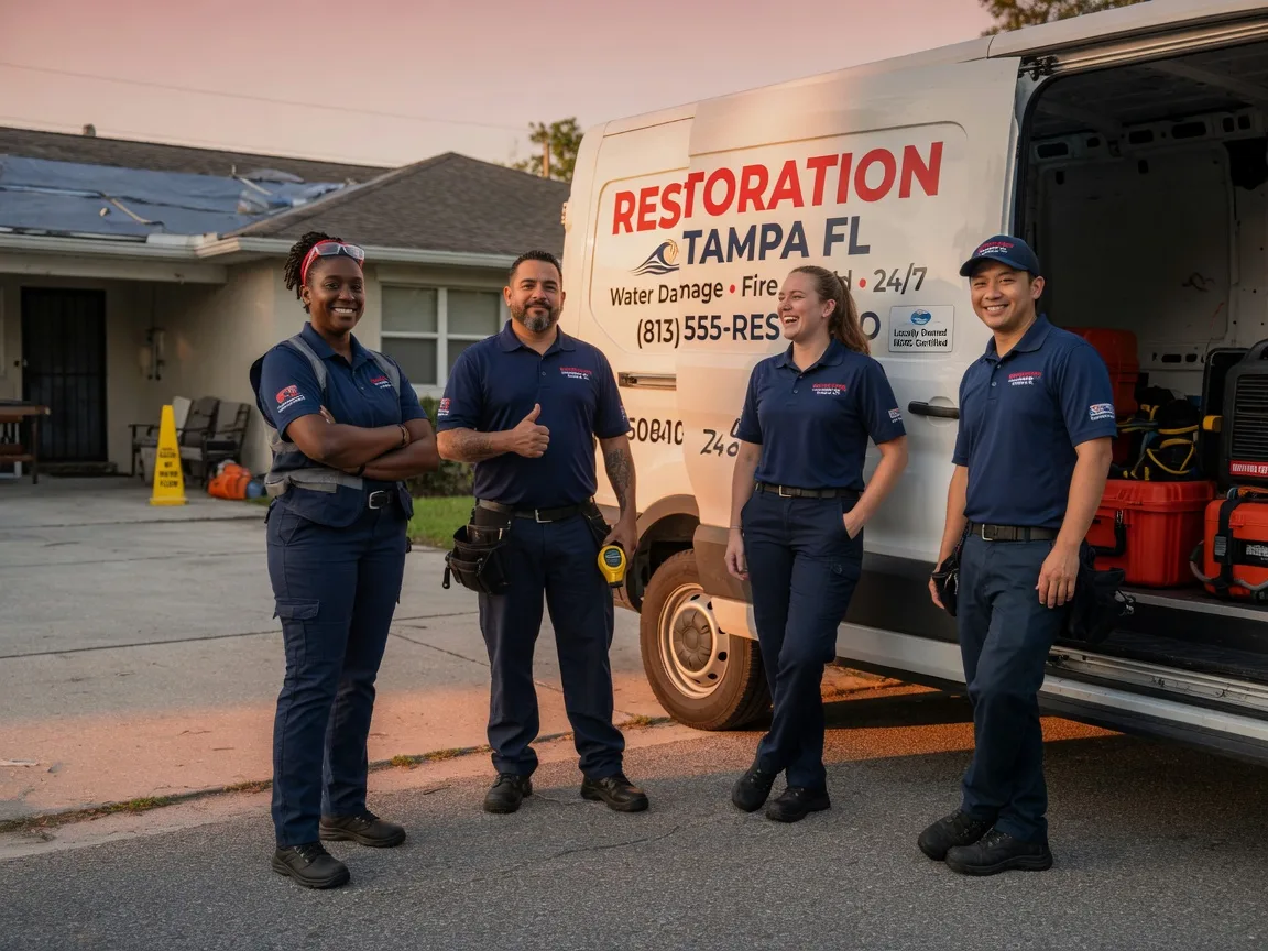 Water Damage Restoration company in Howes, SD